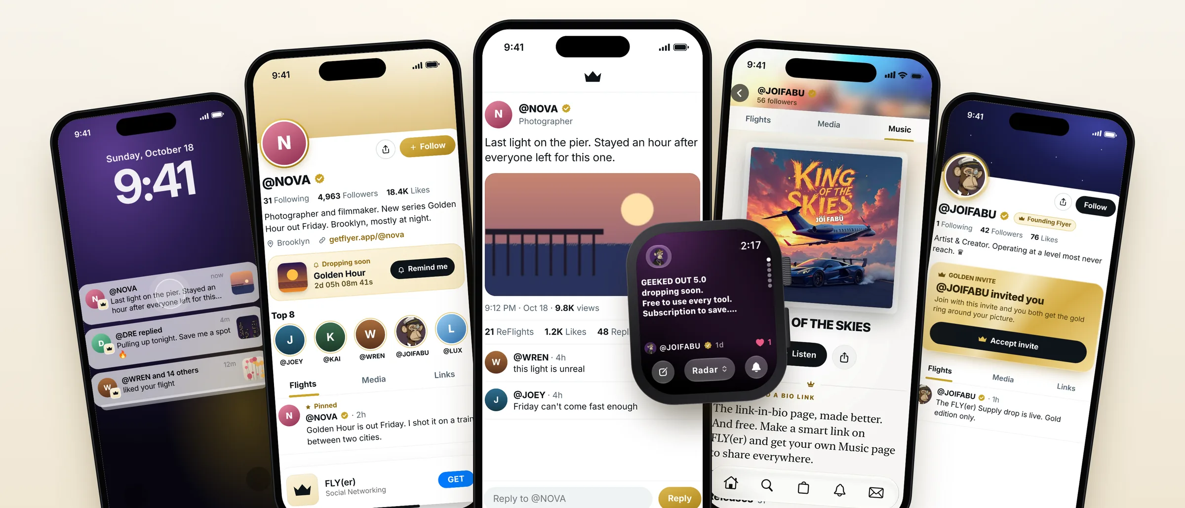 FLY(er) app header artwork